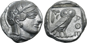 Attica, Athens AR Tetradrachm.