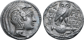 Attica, Athens AR New Style Tetradrachm.