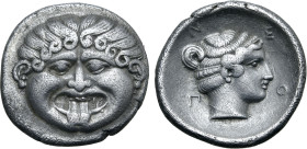 Macedon, Neapolis AR Hemidrachm.