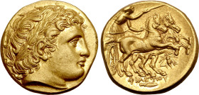 Kingdom of Macedon, Philip II AV Stater.