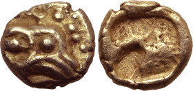 Thraco-Macedonian, Uncertain mint in the lower Strymon valley EL 1/48 Stater.