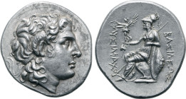 Kings of Thrace, Lysimachos AR Tetradrachm.