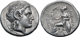 Kings of Thrace, Lysimachos AR Tetradrachm.