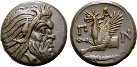 Kimmerian Bosporos, Pantikapaion Æ 21mm.