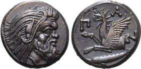 Kimmerian Bosporos, Pantikapaion Æ 21mm.