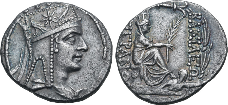 No Reserve 

Kings of Armenia, Tigranes II 'the Great' AR Tetradrachm. Tigranoke...