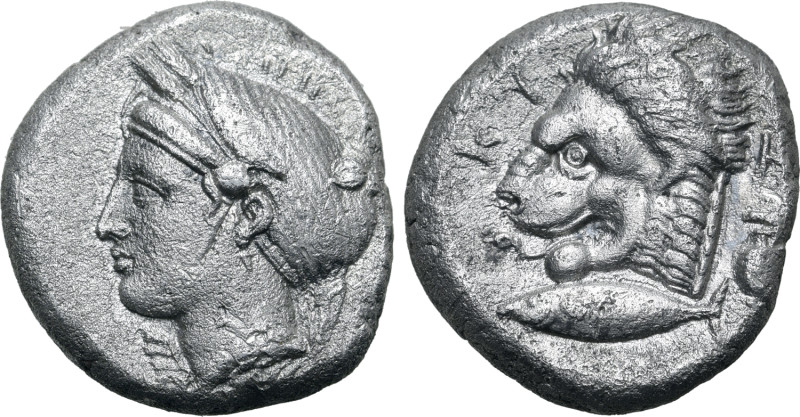 No Reserve 

Mysia, Kyzikos AR Tetradrachm. Circa 390-340 BC. Head of Kore Sotei...