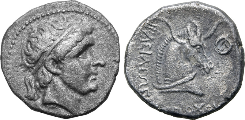 No Reserve 

Seleukid Empire, Antiochos I Soter AR Drachm. Aï Khanoum, circa 280...