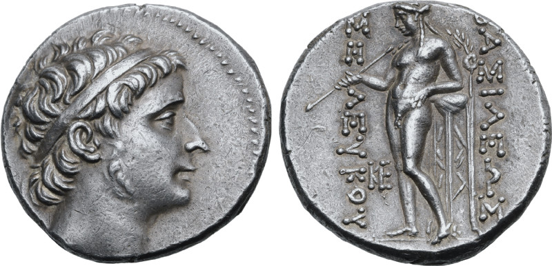 Reserve: £1,400 

Seleukid Empire, Seleukos II Kallinikos AR Tetradrachm. Antioc...