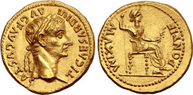 Tiberius AV Aureus.