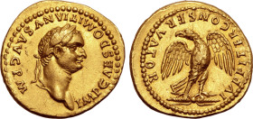 Domitian AV Aureus.