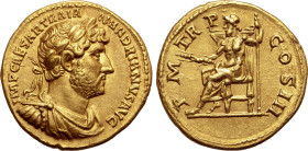 Hadrian AV Aureus.