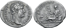 Hadrian AR Denarius.