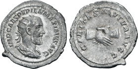Pupienus AR Antoninianus.