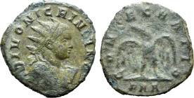 Divus Nigrinian (son of Carinus) BI Antoninianus.