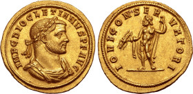 Diocletian AV Aureus.