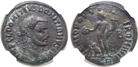 Domitius Domitianus BI Nummus.