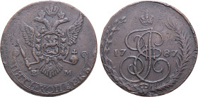 Sweden, Kingdom. Gustav III CU 5 Kopeck.
