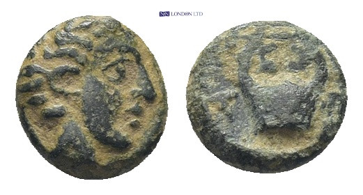 Greek coin (8mm, 0.82g)