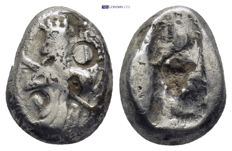 Persia, Achaemenid Empire, Artaxerxes I or Darius III (450-330 BC) AR (15mm, 5.1...