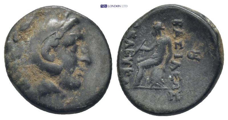 Seleukid Kings of Syria. Seleukos II Kallinikos. AE. Sardes 246-225 BC. (4 Gr. 1...