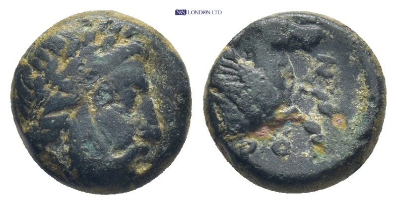 Persian Satraps of Mysia . Adramyteion. Orontes (c. 357-352 BC). AE (1.84 Gr. 11...