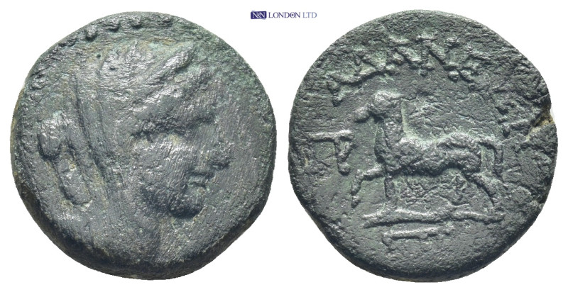 CILICIA. Adana. Circa 164-27 BC. AE. (3.8 Gr. 17mm.). 
Veiled head of Demeter ri...