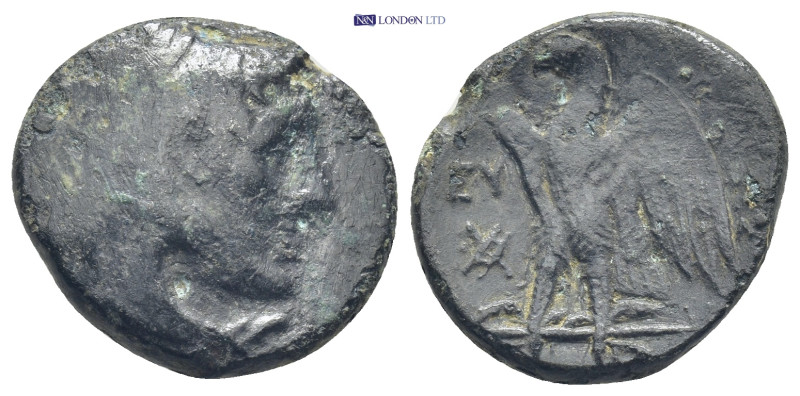 Ptolemaic Kingdom, Alexandria. Ptolemy I Soter. As King, 305-282 B.C. AE (6.2 Gr...