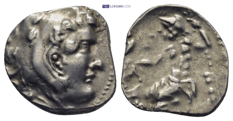 MACEDONIAN KINGDOM. Alexander III the Great (336-323 BC). AR Drachm (3.9 Gr. 17m...