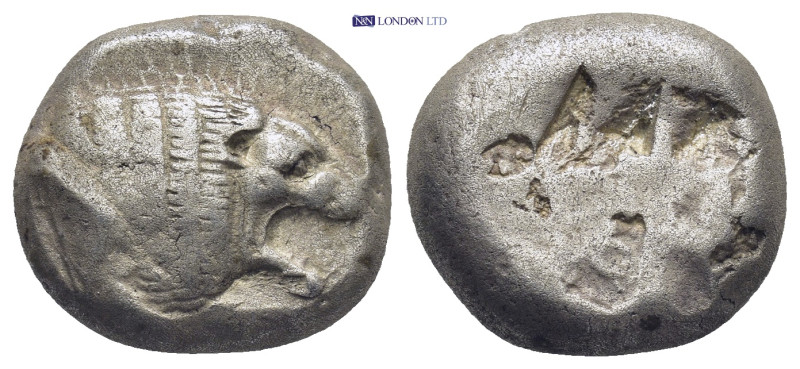 Karia, uncertain mint (Mylasa?) AR Stater. Circa 520-490 BC. (10.81 Gr. 18mm.)
 ...