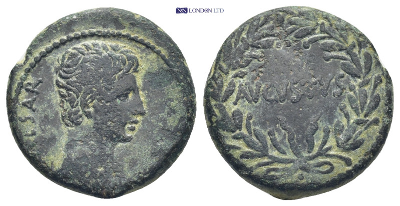 Seleucis & Pieria. Antioch. Augustus, 27 BC-14 AD. AE, As. (25mm, 11,72 g). Obv:...