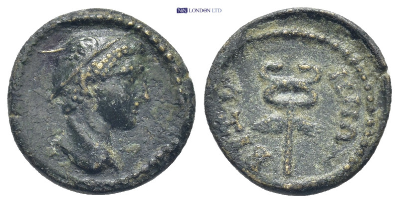 Thrace, Perinthus. Pseudo-autonomous, Time of Antonines. AE. (2.4 g. 16.0 mm). O...