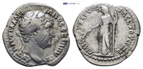 Pontus: Amisos Hadrian (AD 117-138). Drachm (2.6 Gr. 18mm.)
Laureate head right 
Rev. Demeter standing half-left, holding grain ears downward and grou...