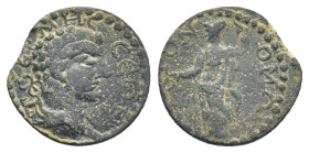 Pisidia. Termessos Major . Pseudo-autonomous issue circa AD 180-230. Bronze Æ (24mm., 6.8 g). TEΡMHCCEΩN, bare-headed, and draped bust of Hermes right...