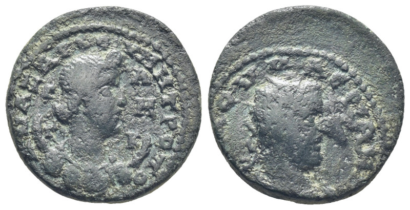 CILICIA, Anazarbus. Valerian I. AD 253-260. Æ Triassarion (22mm, 8.9 g). Dated C...