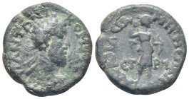 PONTOS. Amaseia. Commodus.(177-192). Ae. (25mm, 10.8 g). Obv :Μ ΑΥΡ ΑΝΤΩΝΙ ΚΟΜΟΔΟϹ; laureate-headed bust of Commodus wearing cuirass, right. Rev: ΑΔΡ ...