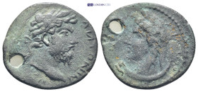 Pisidia, Antiochia. Marcus Aurelius. A.D. 161-180. AE (5.5 Gr. 25mm.)
Laureate head of Marcus Aurelius right
Rev. Head of Mên left, wearing Phrygian c...