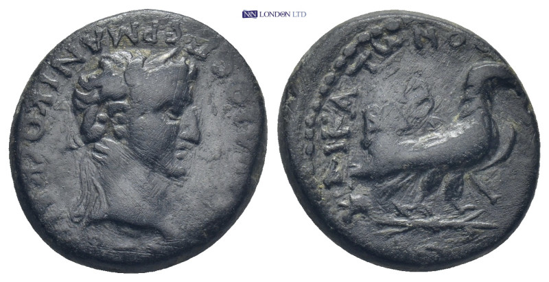 PHRYGIA, Amorium. Claudius, 41-54 AD. AE. (19mm, 6.5 g) Obv: ΤΙ ΚΛΑΥΔΙΟϹ ΓƐΡΜΑΝΙ...