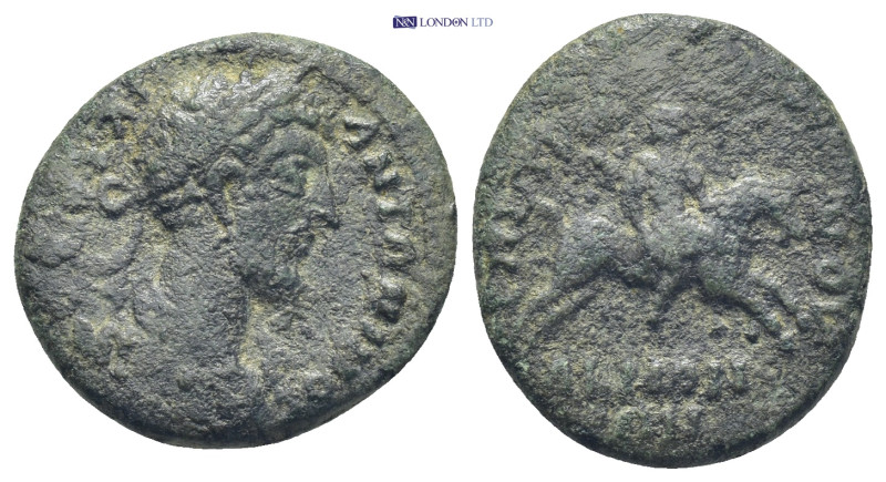 PHRYGIA. Acmonea. Marcus Aurelius (161-180). Ae. (20mm, 4.2 g) Tyndianos, magist...