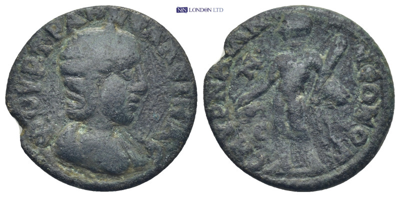 IONIA. Smyrna. Tranquillina (Augusta, 238-244). Ae. (23mm, 4.7 g) Obv: ΦOVP TRAN...