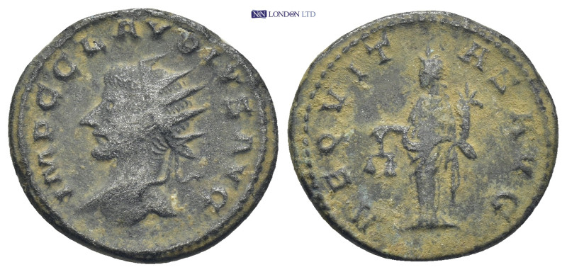 Claudius II Gothicus Æ Antoninianus. (20mm, 3.2 g) Antioch, AD 268-270. IMP C CL...