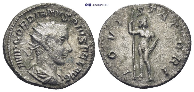 Gordian III AR Antoninianus. (22mm, 3.7 g) Rome, AD 241-243. IMP GORDIANVS PIVS ...
