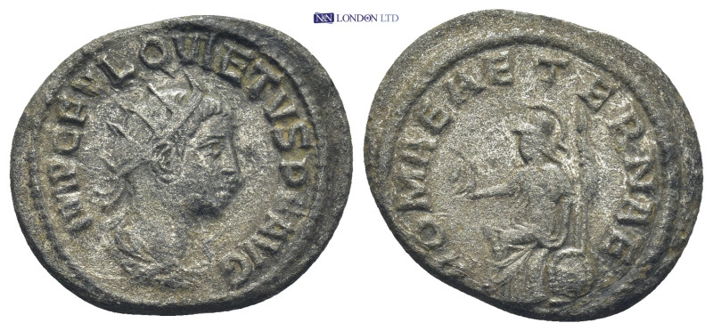 Quietus , usurper in the east (260-261 AD). BI Antoninianus (23mm, 3.89 g), Samo...