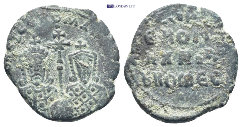 Constantine VII and Romanus II (945-959), Follis, Constantinople, c. AD 950-959 ...