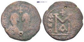 Byzantine Bronze Coins
HERACLIUS REVOLT
(8.2 Gr. 27mm.)