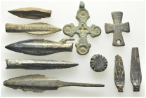 Mixed lot 10 pieces. SOLD AS SEEN NO RETURNS.