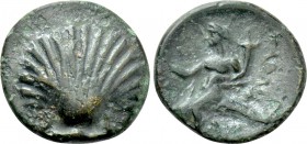 CALABRIA. Tarentum. Ae (Circa 275-200 BC).