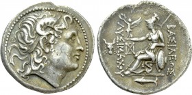 KINGS OF THRACE (Macedonian). Lysimachos (305-281 BC). Tetradrachm. Kyzikos.