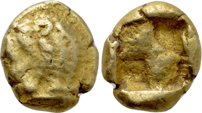 IONIA. Erythrai. EL Hekte (Circa 550-500 BC). 

Obv: Head of Herakles left, we...