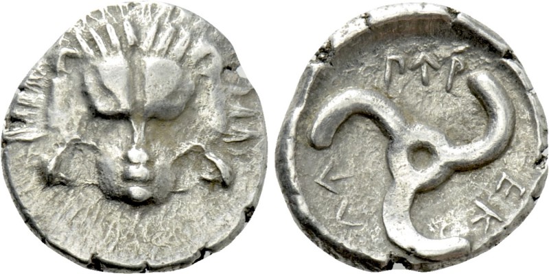 DYNASTS OF LYCIA. Perikles (Circa 380-360 BC). Tetrobol. Uncertain mint, possibl...